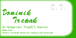 dominik trepak business card